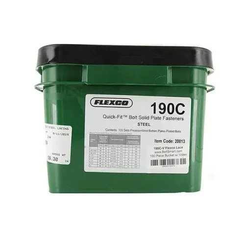 Соединители для конвейерных лент Flexco® Bolt Solid Plate 190C