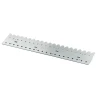 Шаблон 90˚для установки болтовых соединителей Flexco® Bolt Solid Plate №190 на конвейерную ленту шириной 1000 мм