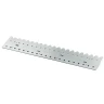Шаблон 90˚для установки болтовых соединителей Flexco® Bolt Solid Plate №140 на конвейерную ленту шириной 1200 мм